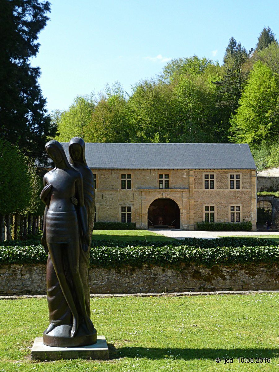 Abtei Notre-Dame d'Orval in Villers-devant-Orval am 08.05.2016