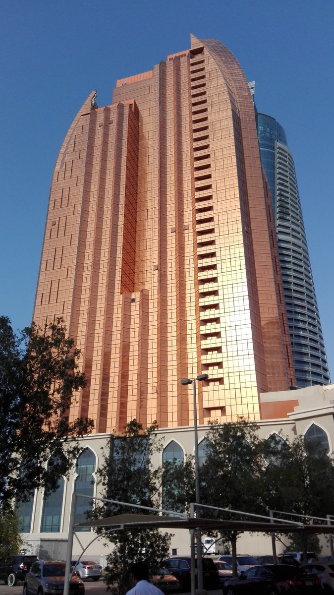Abu Dhabi. Das Bab Al Qasr Hotel. Aufgenommen am 17.03.2018.