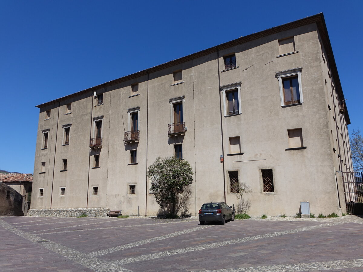 Acri, Palazzo Sanseverino Falcone mit Museum Arte Contemporanea (07.04.2024)