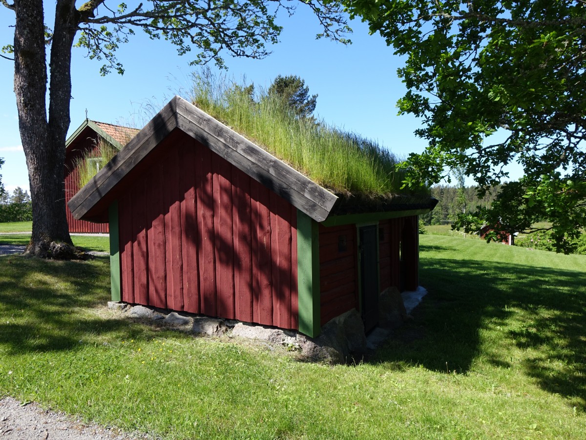 lgaras, Holzhaus im Freilichtmuseum Pjungserud (16.06.2015)