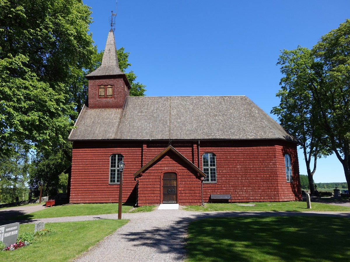 lgaras, mittelalterliche Holzkirche von 1400 (16.06.2015)