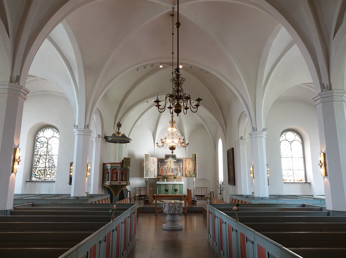 ngelholm, Innenraum der Ev. Kirche (13.06.2015)