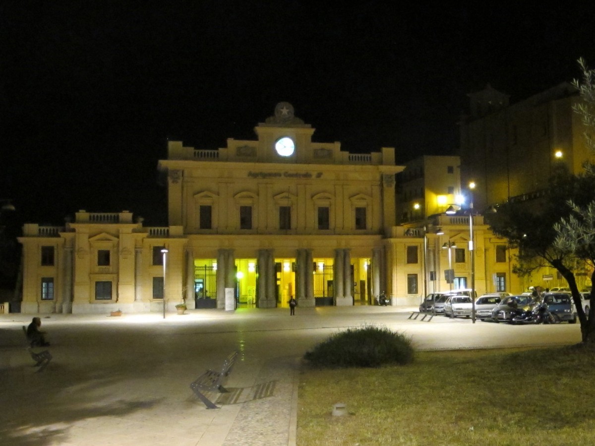 Agrigento Centrale am 22. Oktober 2013.