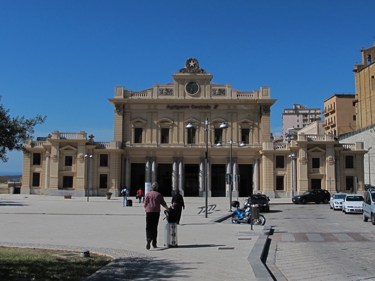 Agrigento Centrale am 23. Oktober 2013.