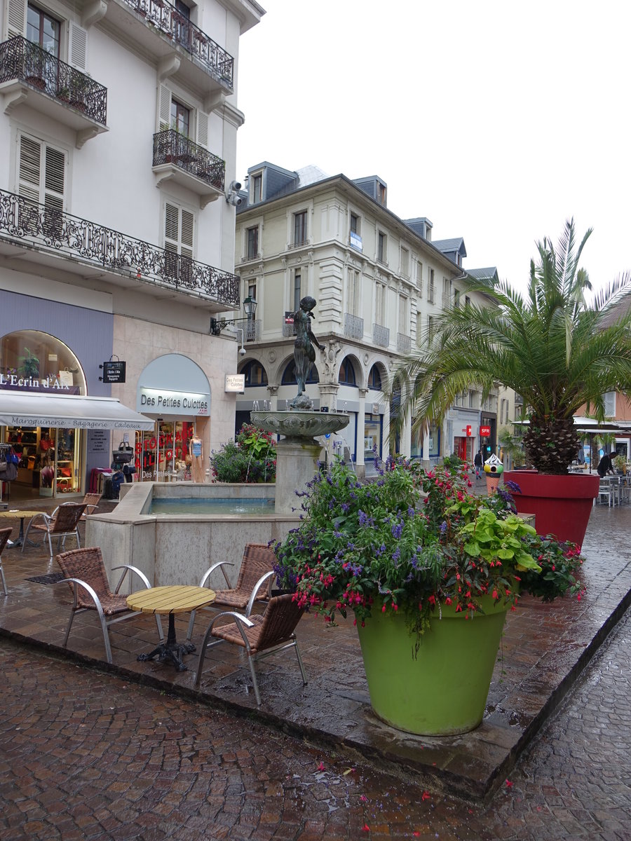 Aix-les-Bains, Huser am Place Carnot (17.09.2016)