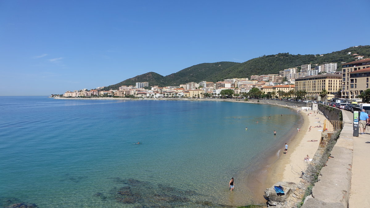 Ajaccio, Ausblick auf das Quartier des Etrangers, Korsika (20.06.2019)