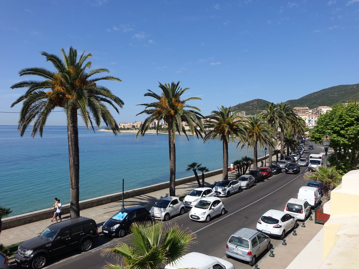 Ajaccio, Avenue Pascal Paoli am Golf von Ajaccio (20.06.2019)