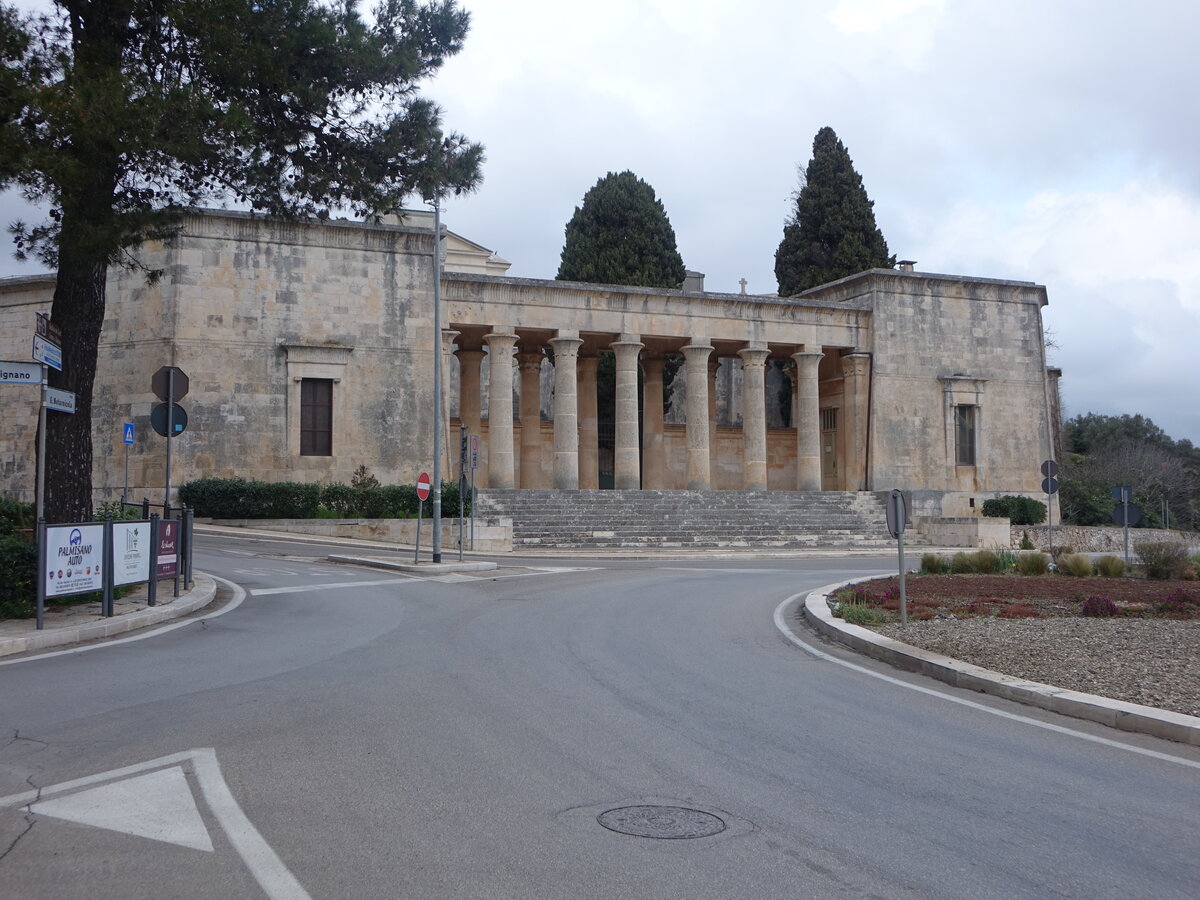 Alberobello, Cimiterio Monumentale an der Via Notarnicola (04.03.2023)