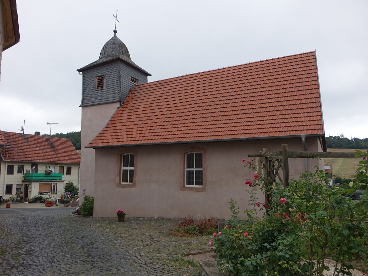 Albertshausen, evangelische Kirche, erbaut ab 1532 (05.08.2022)