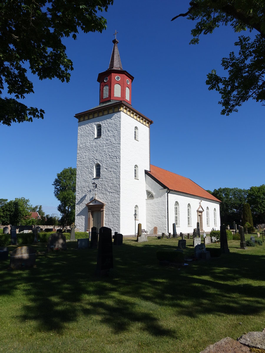 Albke, Ev. Kirche, erbaut von 1859 bis 1862 durch Architekt Albert Trnqvist (13.06.2016) 
