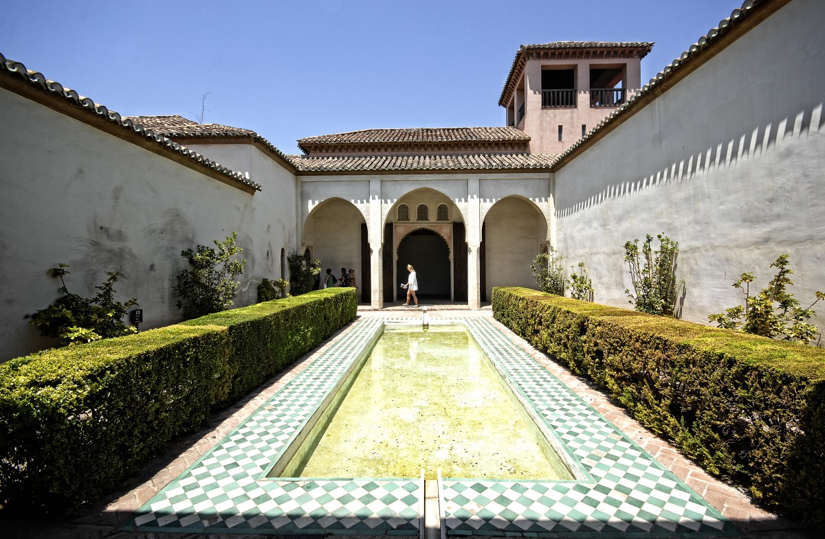 Alcazaba de Mlaga. Aufnahmedatum: 19. Juli 2014.