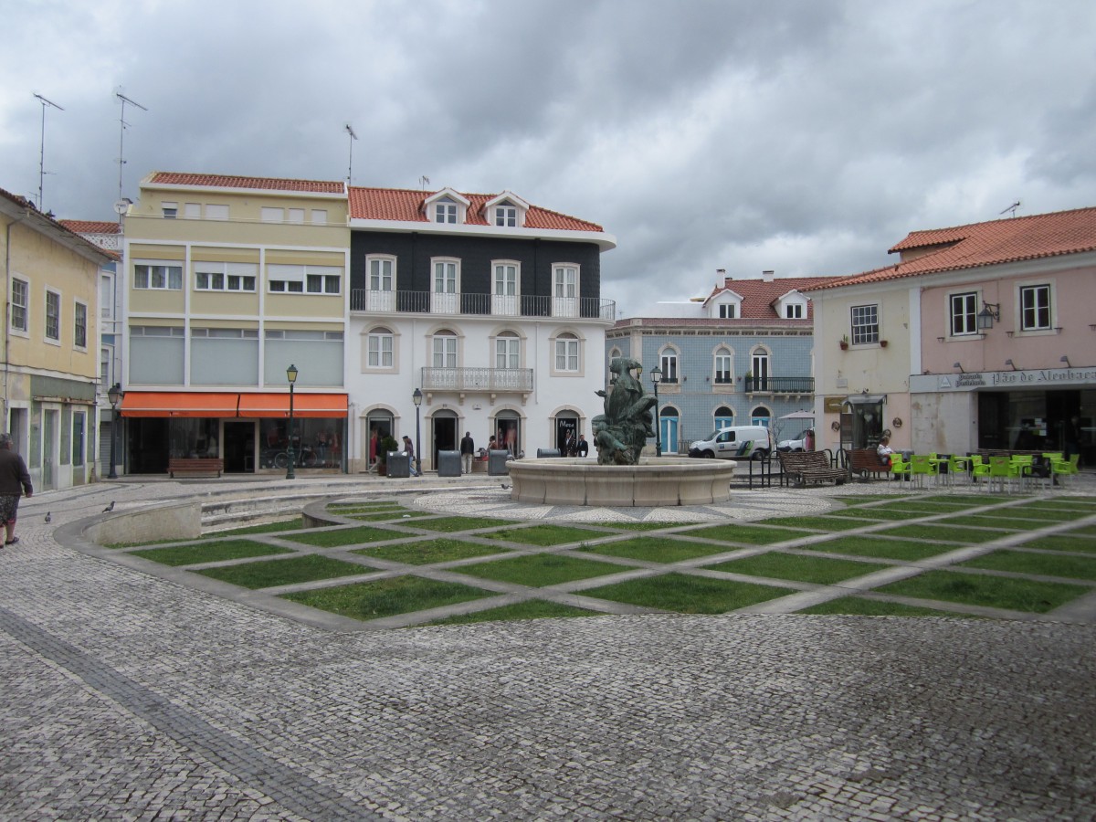 Alcobaca, Praca Afonso Henriques (28.05.2014)