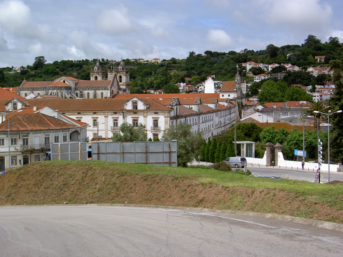 Alcobaca, Real Abadia de Alcobaca, erbaut von 1178 bis 1240 (28.05.2014)