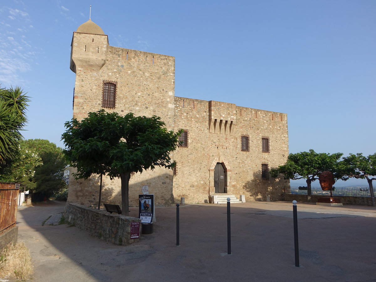Aleria, Fort Matra mit Departmental Museum of archaeology Gilort Carcopino (21.06.2019)