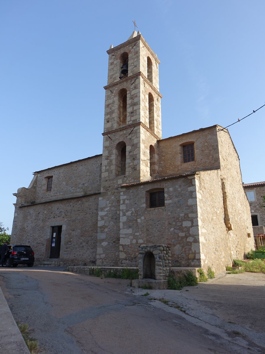 Aleria, Pfarrkirche San Marcel, erbaut im 15. Jahrhundert (21.06.2019)
