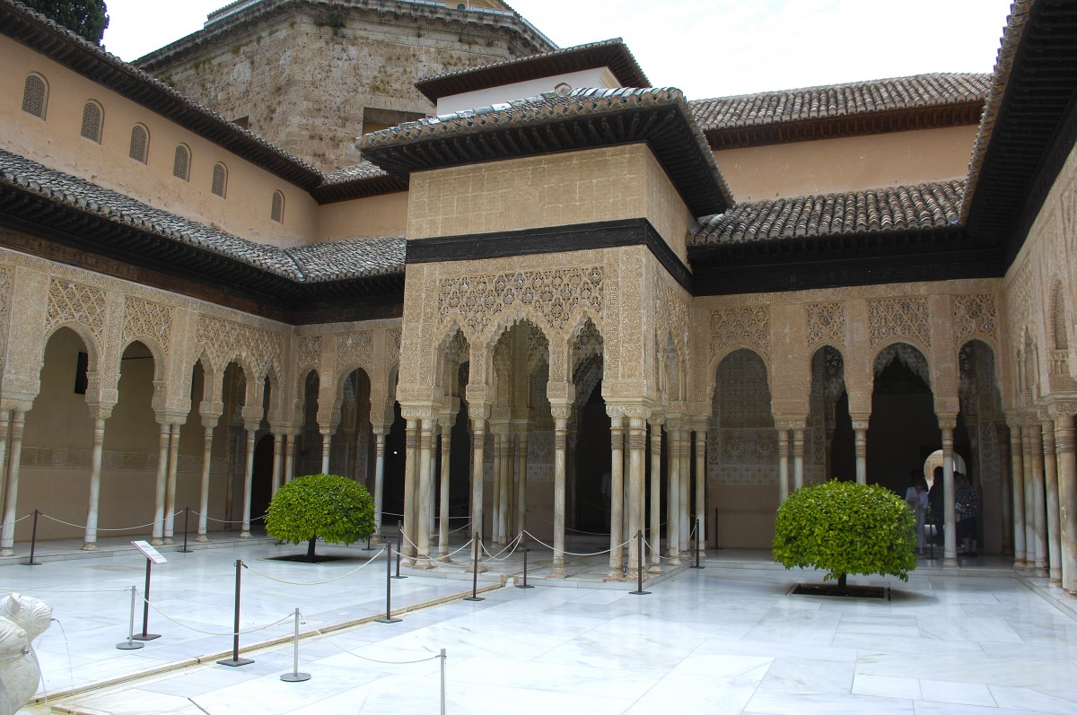 Alhambra, Granada. Aufnahmedatum: 14. Juli 2014.