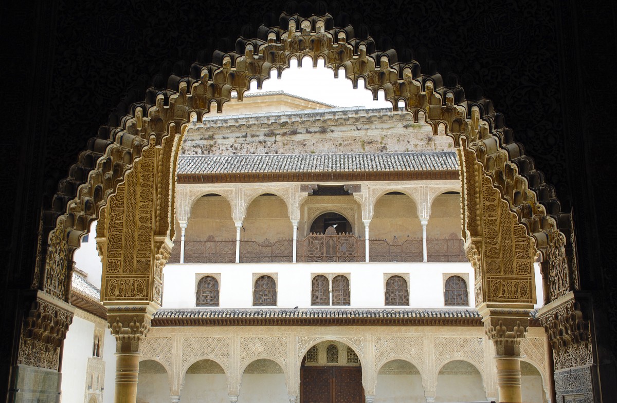 Alhambra, Granada. Aufnahmedatum: 14. Juli 2014.