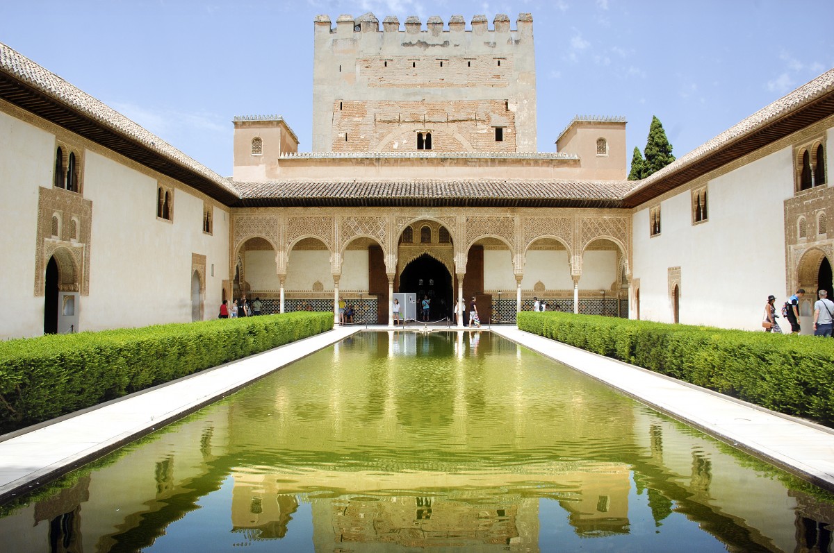 Alhambra, Granada. Aufnahmedatum: 14. Juli 2014.