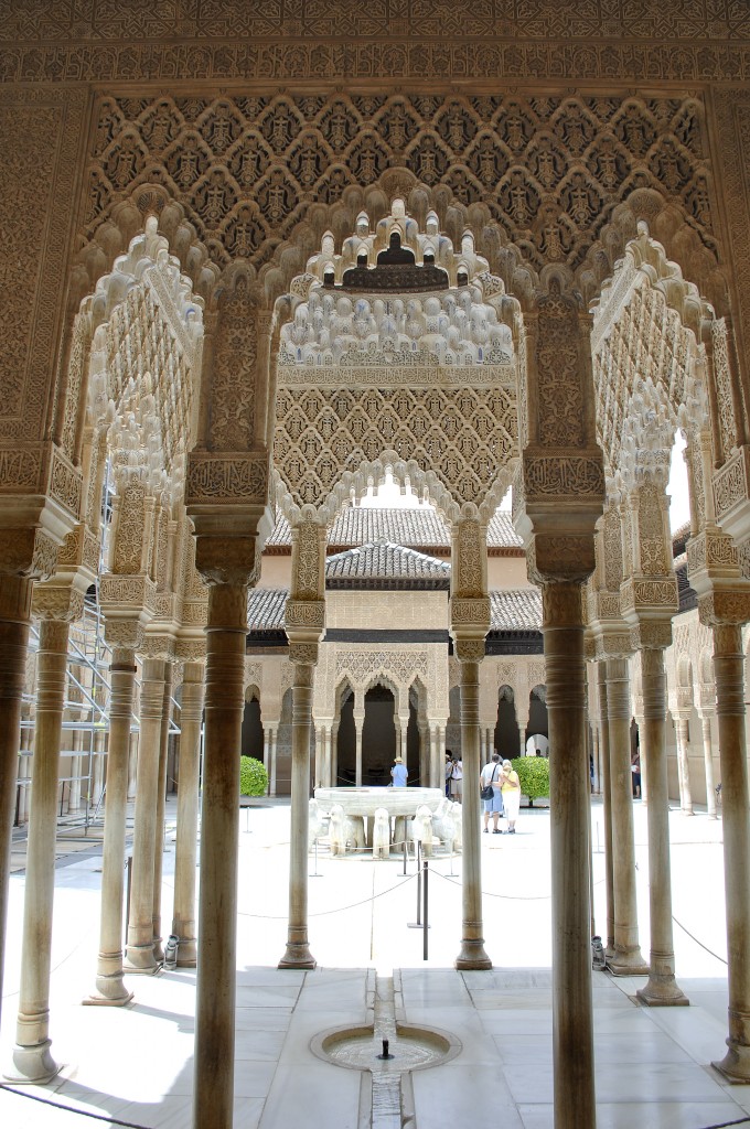 Alhambra, Granada. Aufnahmedatum: 14. Juli 2014.