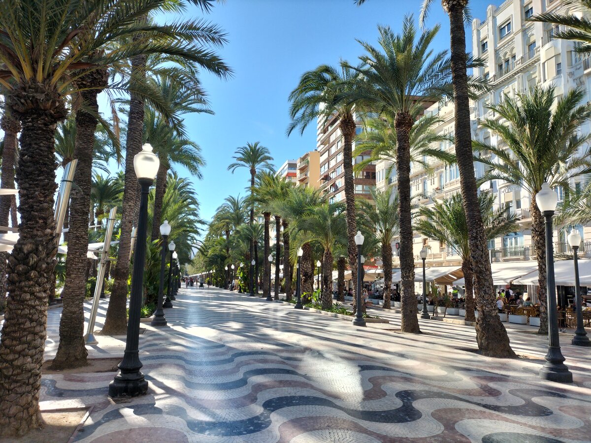 Alicante, Explanada de Espaa, 13.11.2023