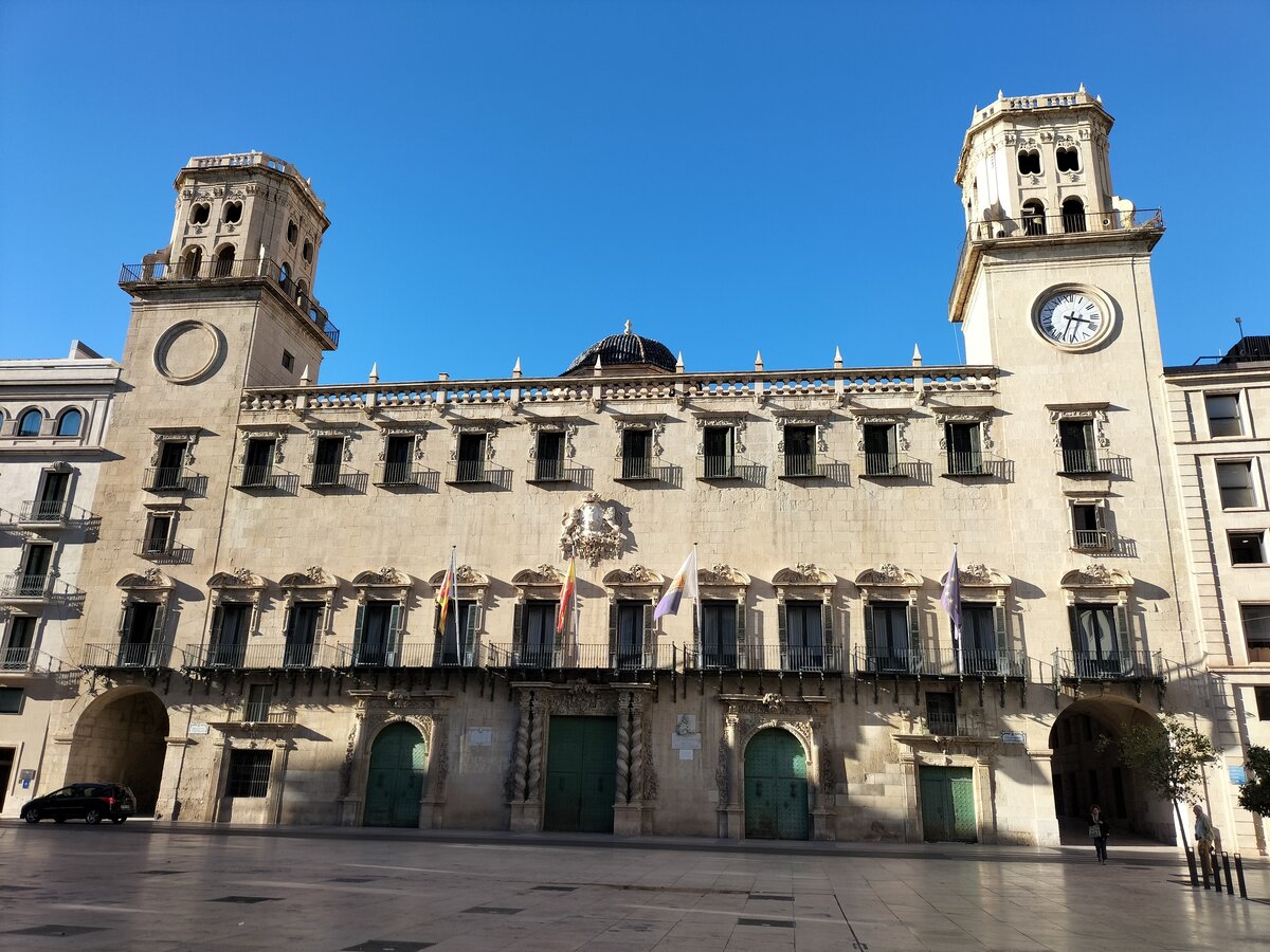 Alicante, Rathaus, 13.11.2023