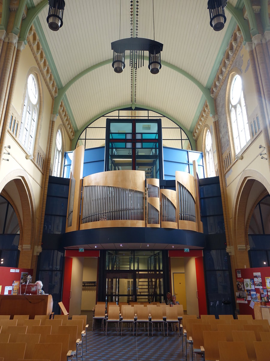 Alkmaar, Orgel in der kath. St. Laurentius Kirche (26.08.2016)