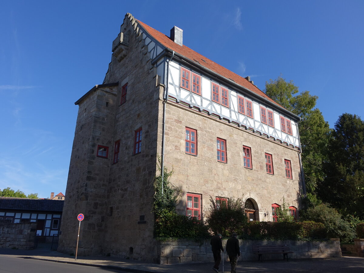 Allendorf, Gebude des Stadtbauamts an der Rathofstrae (26.09.2023)