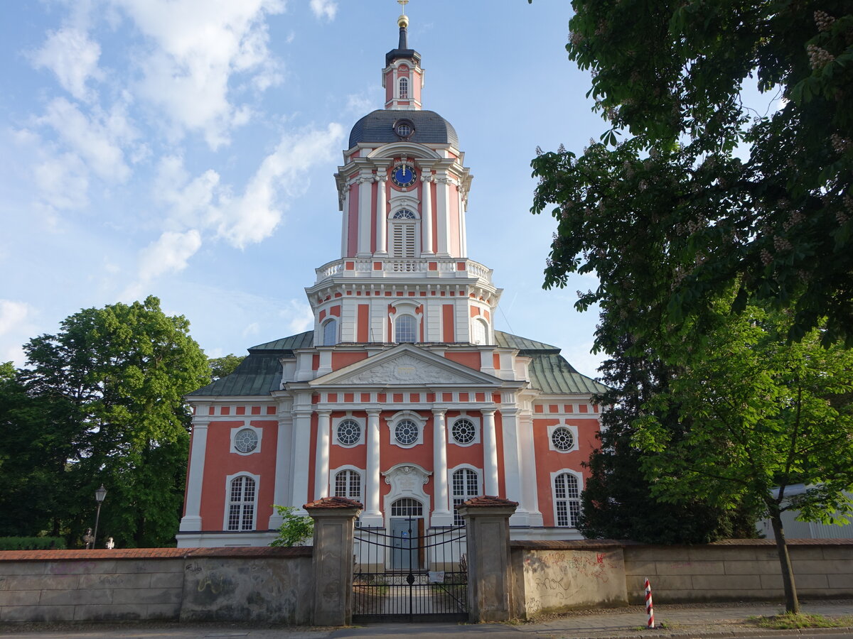 Alt-Buch, evangelische Schlosskirche, erbaut von 1731 bis 1736 durch  Friedrich Wilhelm Diterichs (24.05.2026)