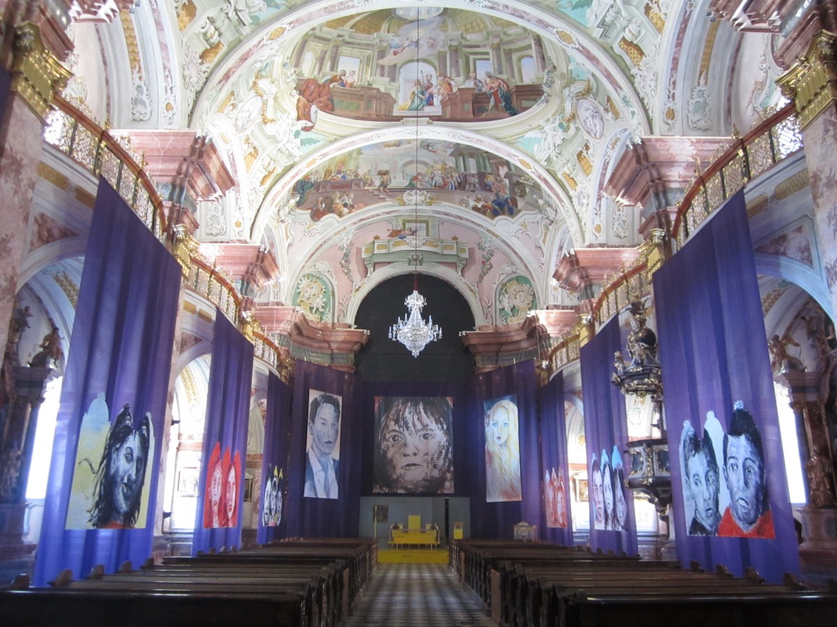 Altre und Deckenfresken der Stiftskirche Rein (18.08.2013)