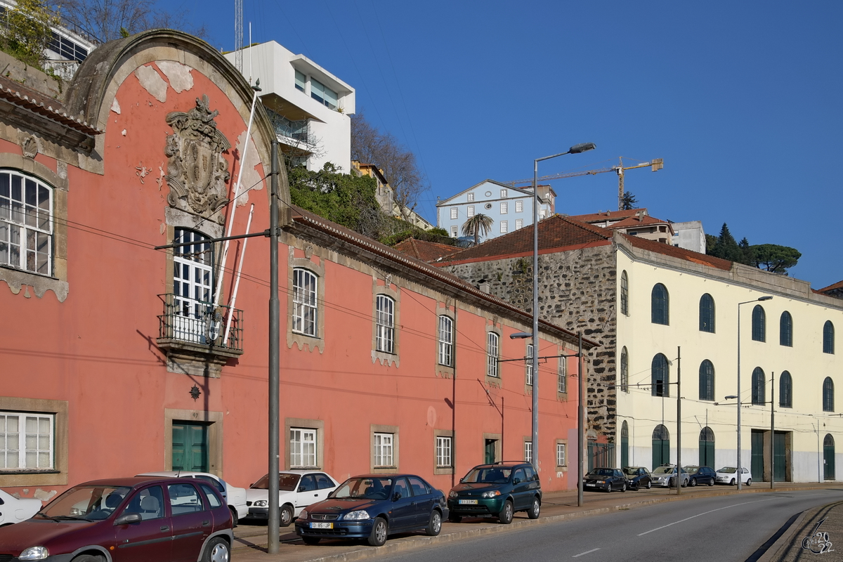 Alte Gebude in Porto. (Januar 2017)