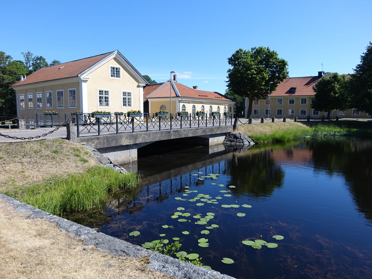 Alte Schmiede in der Eisenkammer Breven Bruk, gegrndet 1676 (05.06.2018)