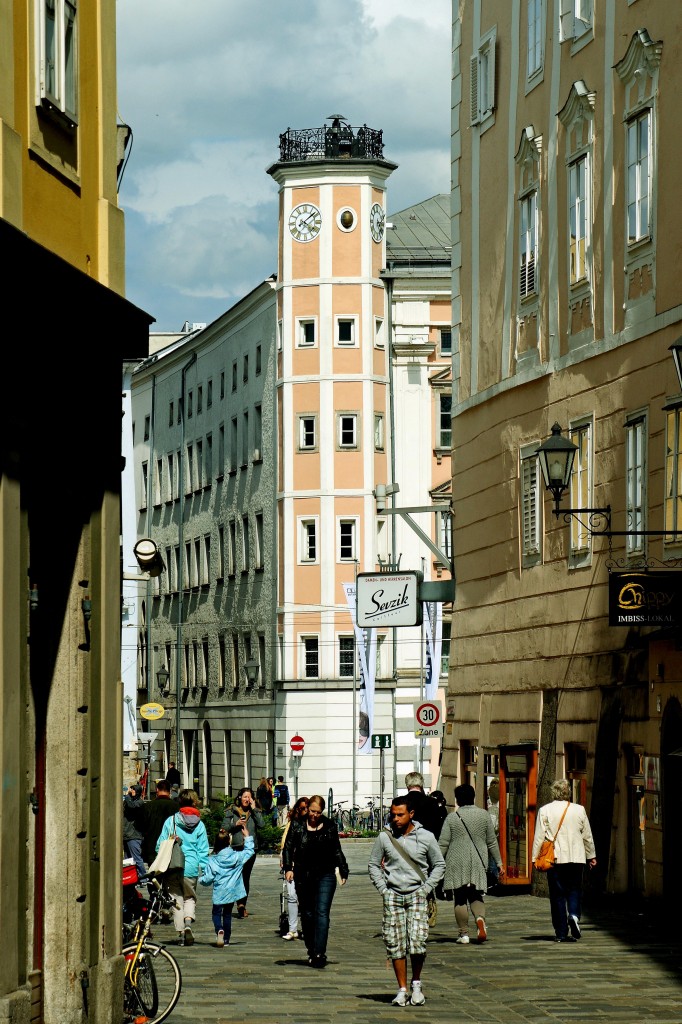 Altes Rathaus, Sehenswrdigkeit der obersterreichischen Landeshauptstadt Linz.... aufgenommen am 26.6.2013