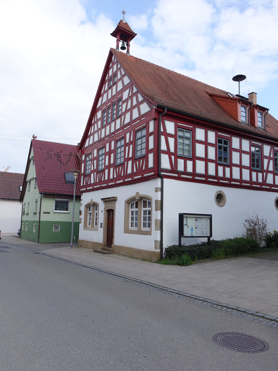 Altes Rathaus von Tamm, Lkr. Ludwigsburg (10.04.2016)