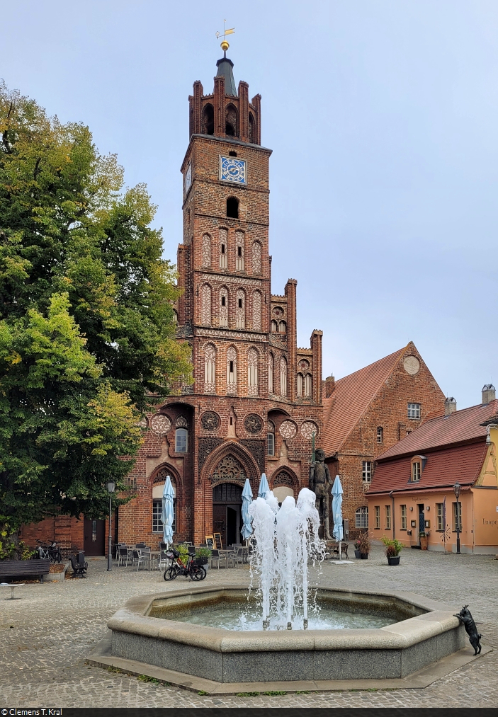 Altstdtisches Rathaus von Brandenburg an der Havel. Im Vordergrund der Marktbrunnen.

🕓 1.10.2023 | 14:39 Uhr