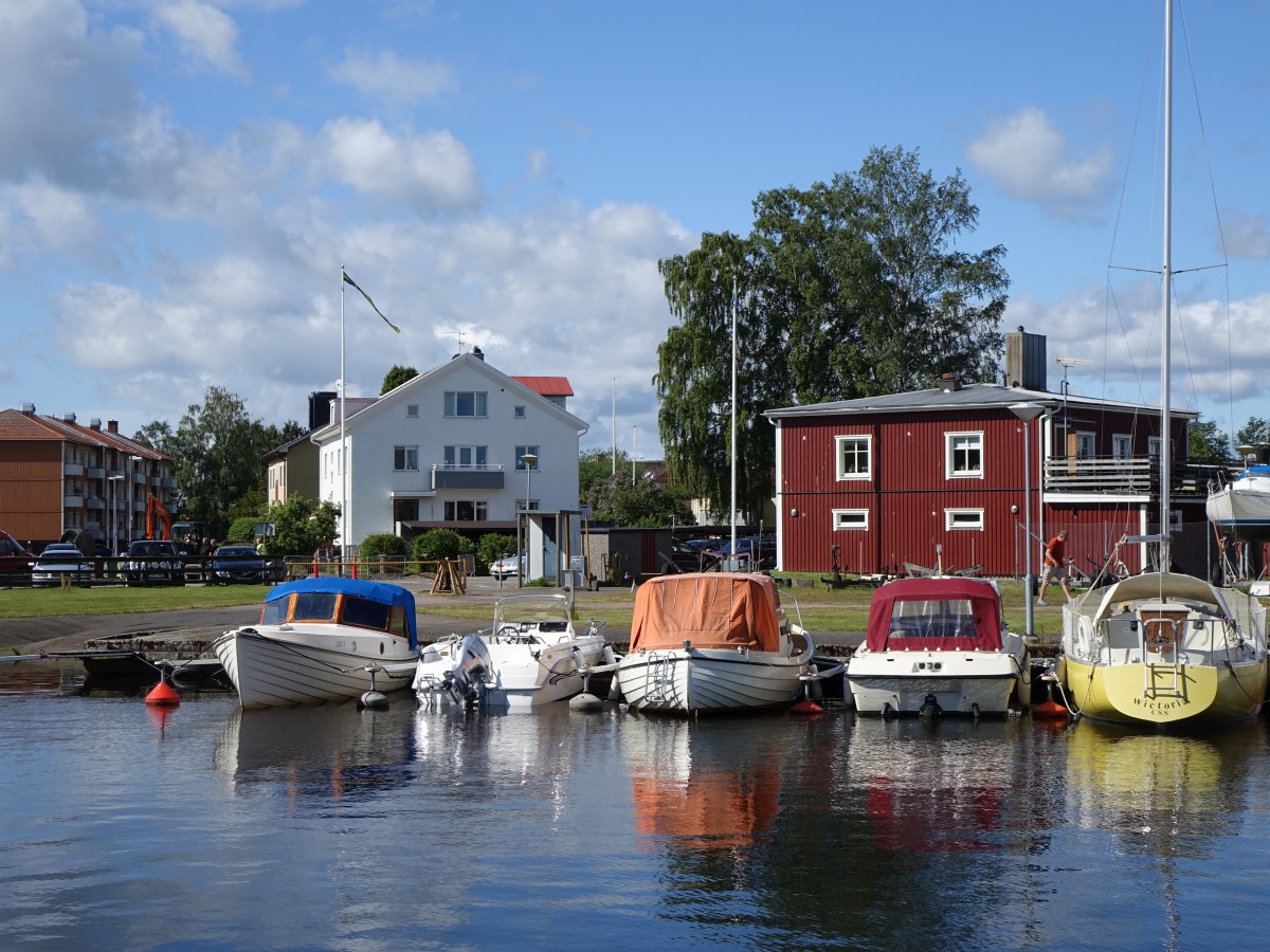 Am Hafen von Karlsborg am Vtternsee (16.06.2015)