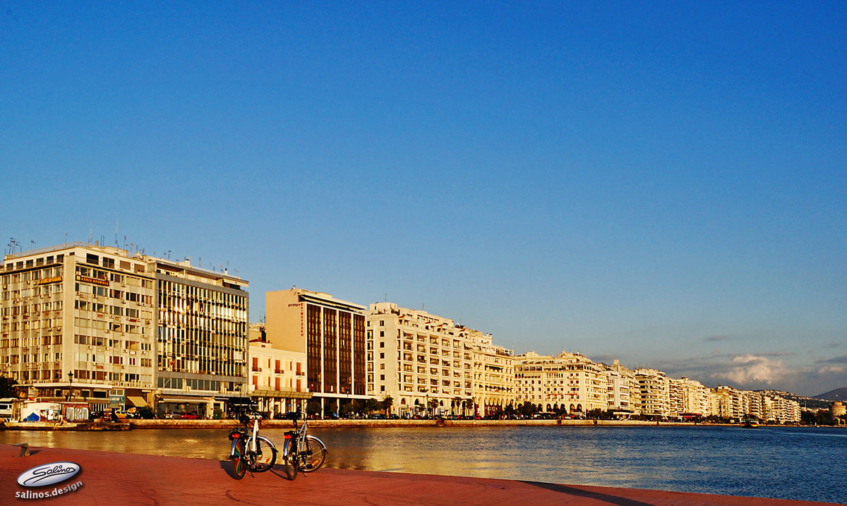 Am Hafen von Thessaloniki, Salinos, Oktober 2013