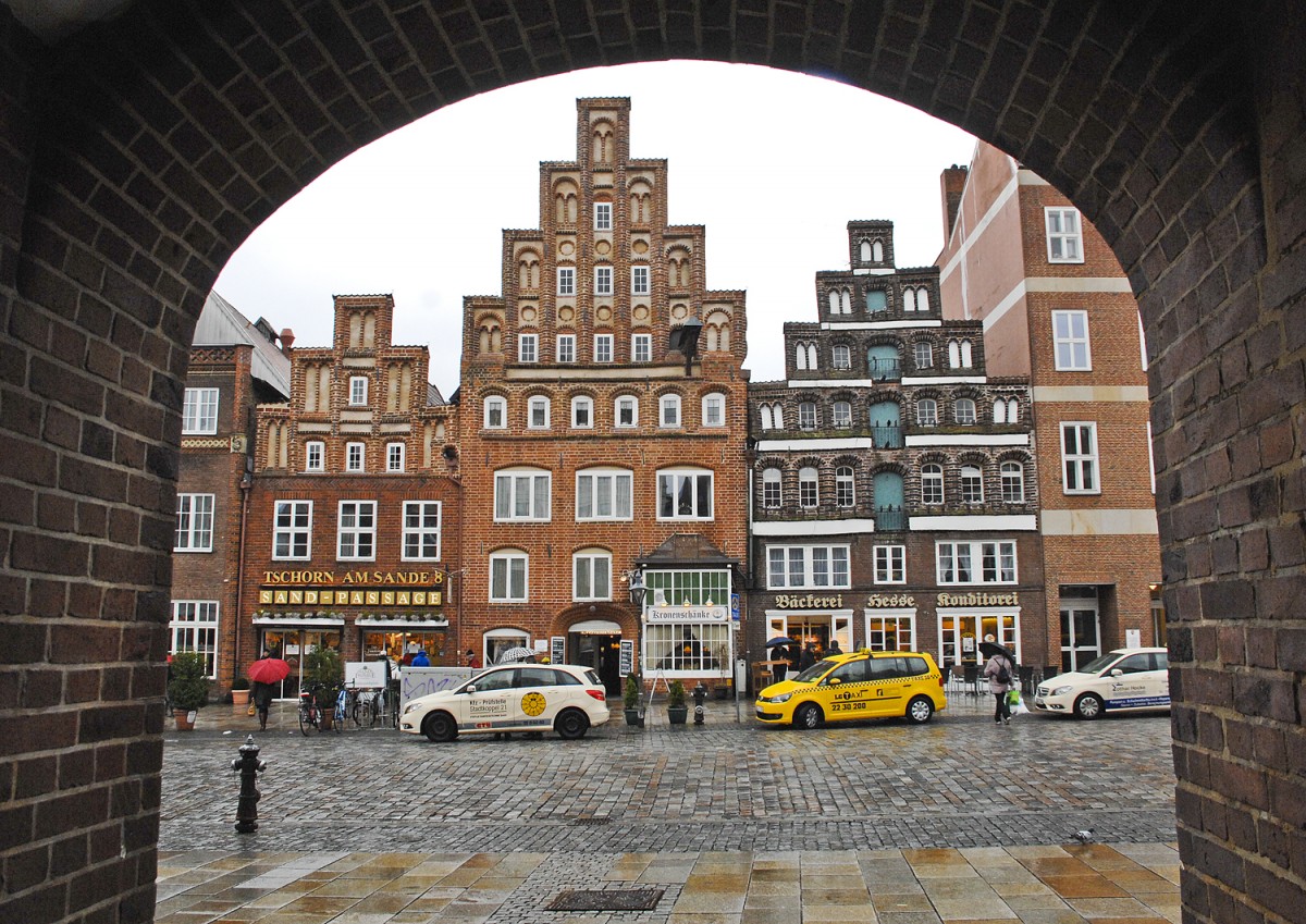 Am Sande in Lneburg. 30. Januar 2016.