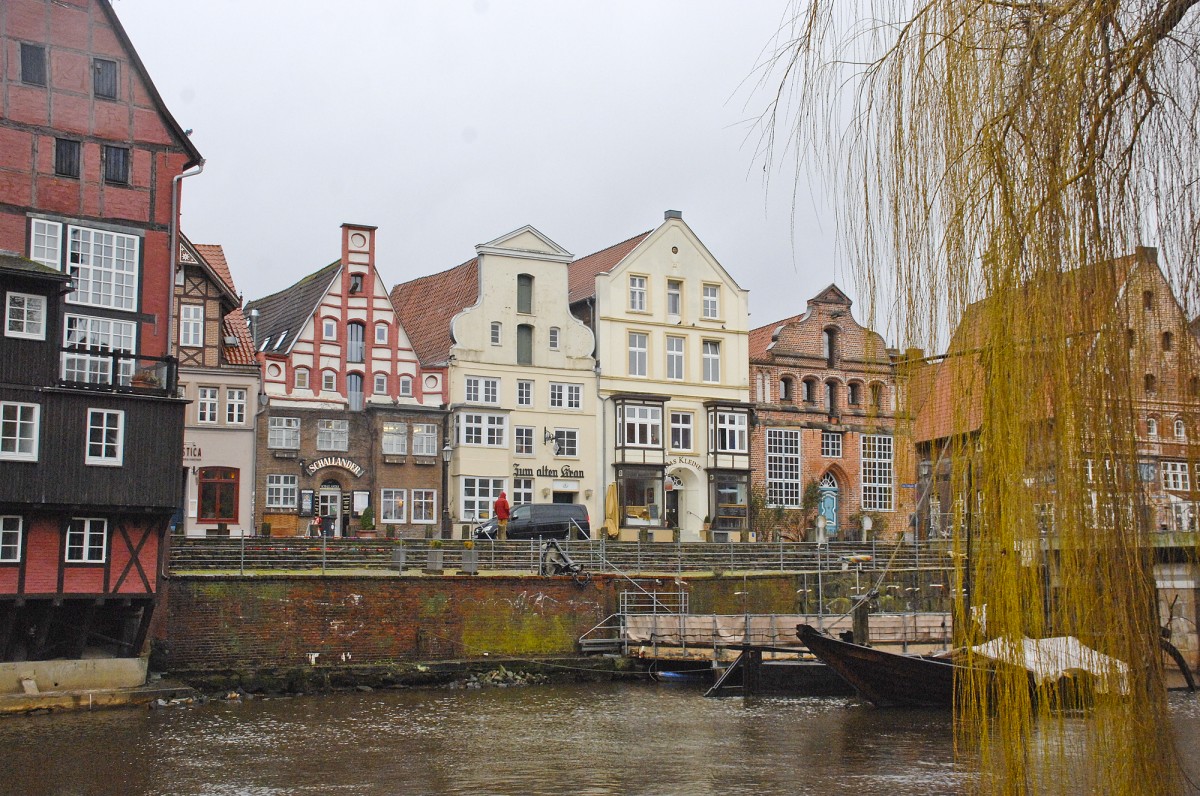 Am Stirnmarkt in Lneburg. 30. Januar 2016.