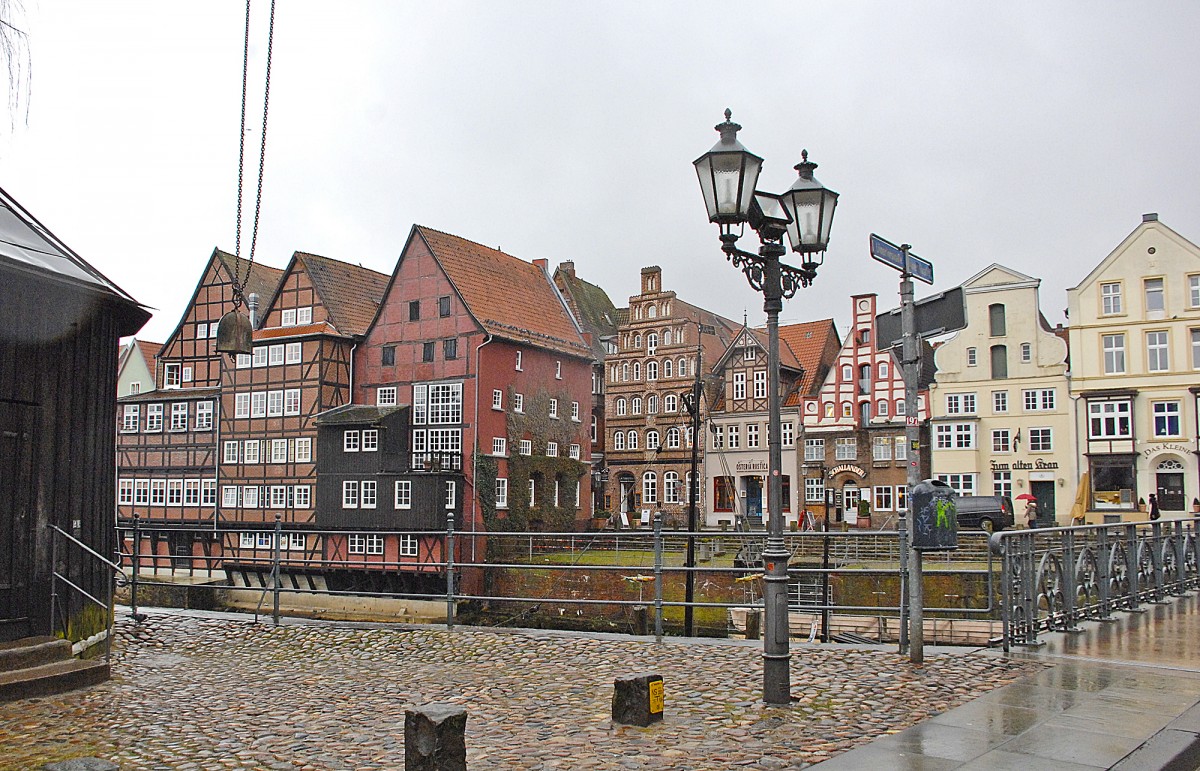 Am Stirnmarkt in Lneburg. 30. Januar 2016.