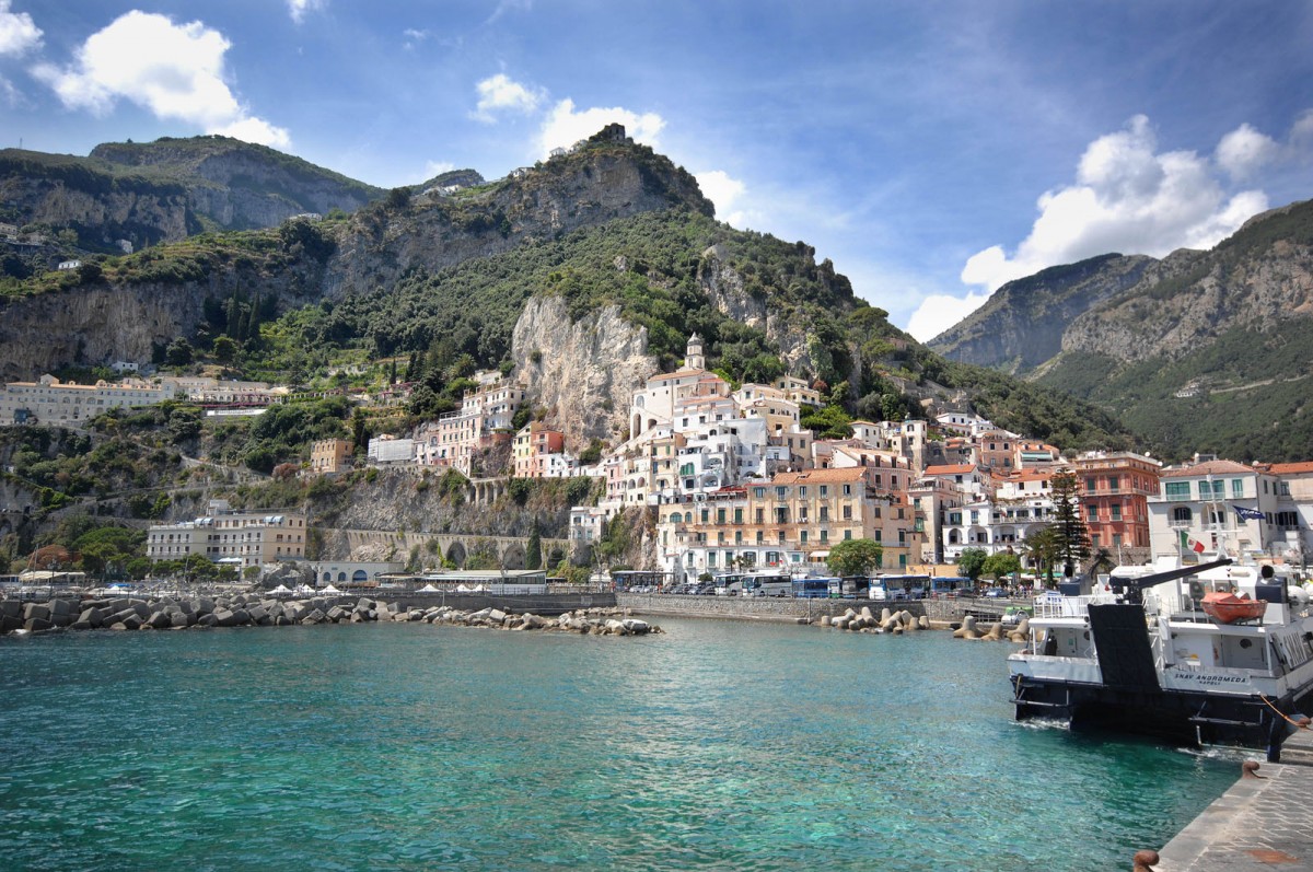Amalfi - Aufnahmedatum: 1. August 2011.