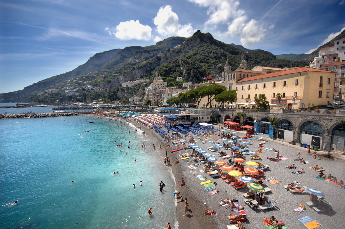 Amalfi - Aufnahmedatum: 1. August 2011.