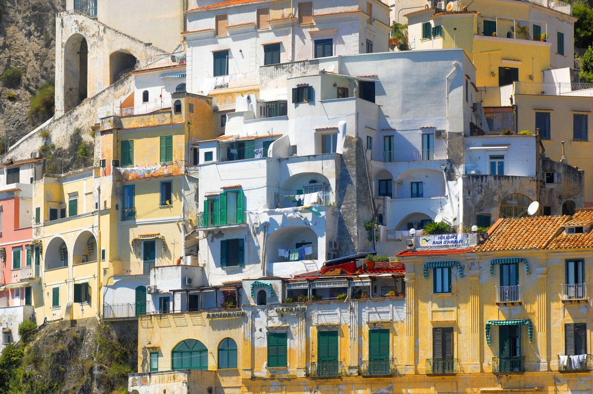 Amalfi - Aufnahmedatum: 1. August 2011.