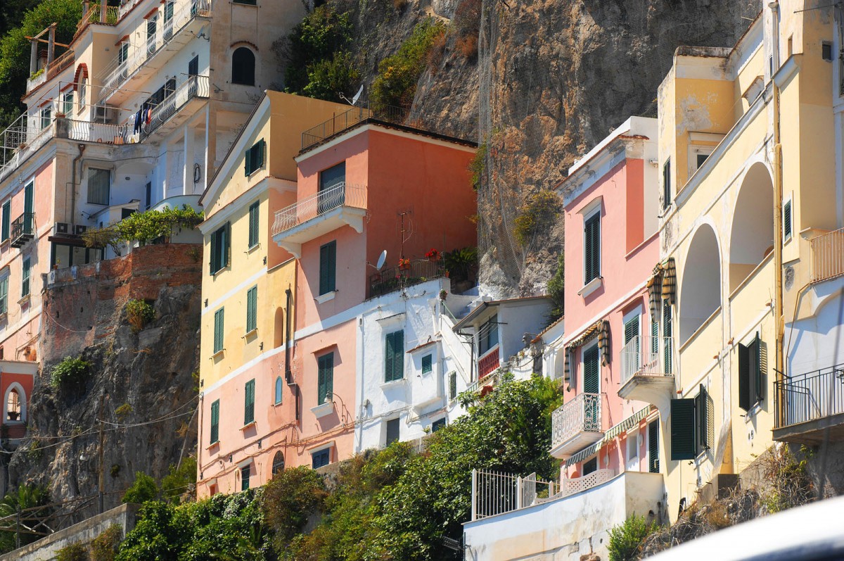 Amalfi - Aufnahmedatum: 1. August 2011.