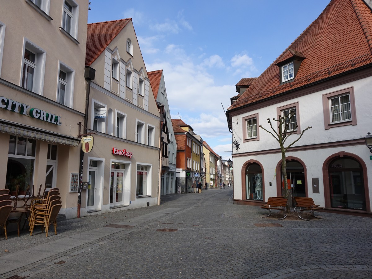 Amberg, Huser am Romarkt (06.04.2015)