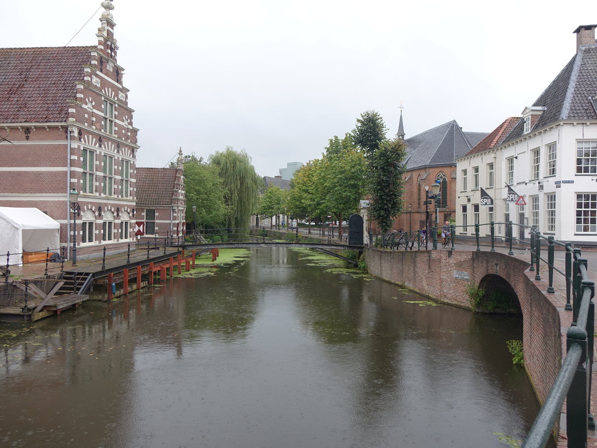 Amersfoort, altes Rathaus mit Museum Flehite am Westsingel, erbaut von 1780 bis 1782 (21.08.2016)