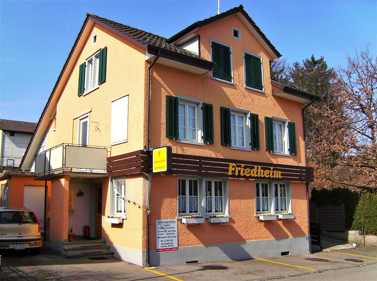 Amriswil, Restaurant Friedheim, “s’Dianastrssli” - 17.03.2009