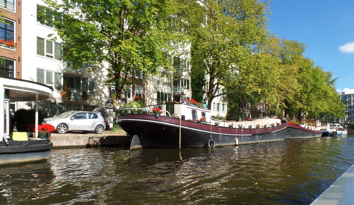Amsterdam am 8.9.2014 – Grachtenrundfahrt