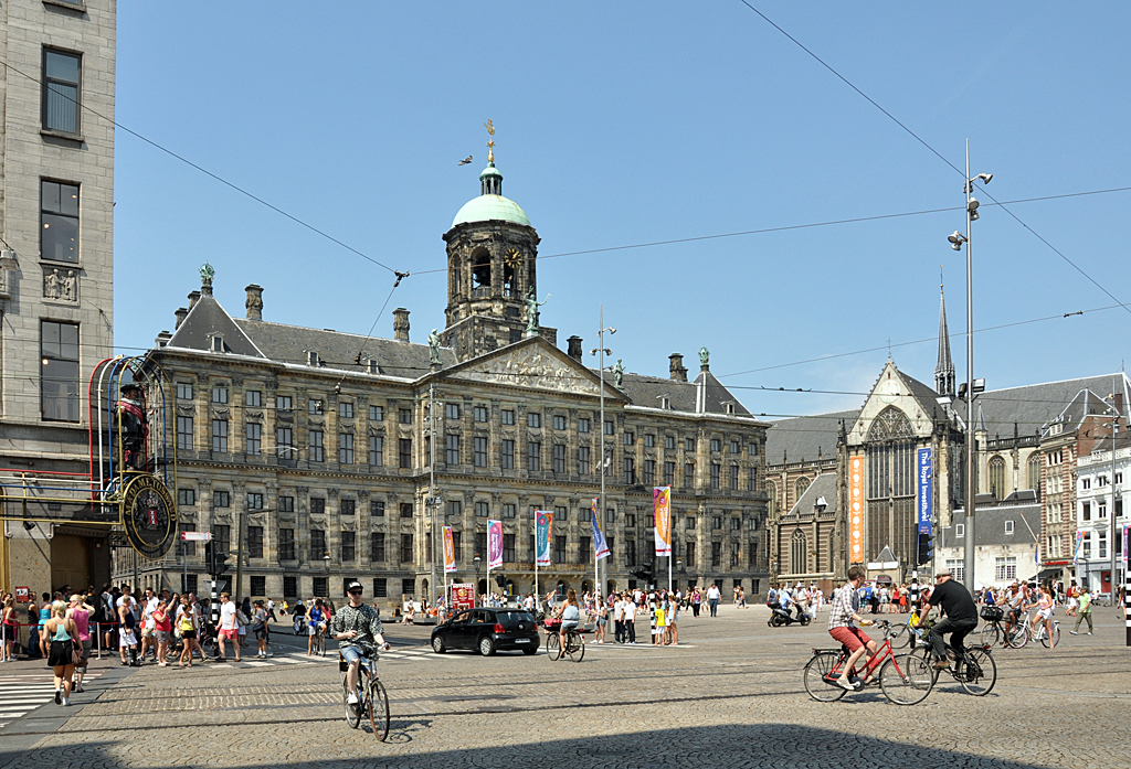 Amsterdam - königliches Palais am Dam - 23.07.2013