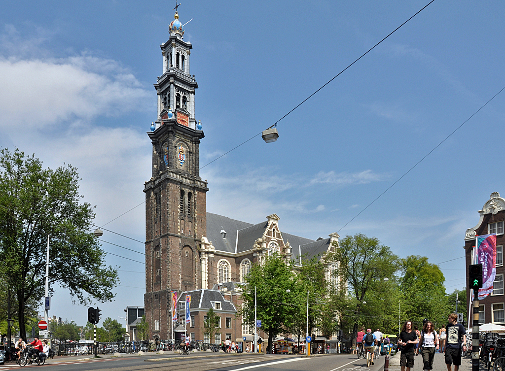 Amsterdam - Westerkerk am Westermarkt - 23.07.2013