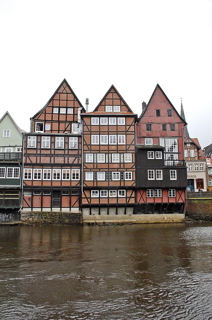 An der Ilmenau in Lneburg. 30. Januar 2016.